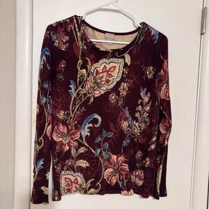 Chicos Long Sleeve Top